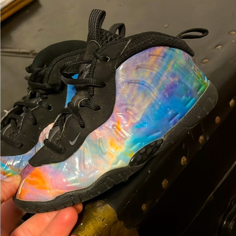 Kids Nike composite galaxy shoes